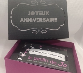 Boite carte cadeau